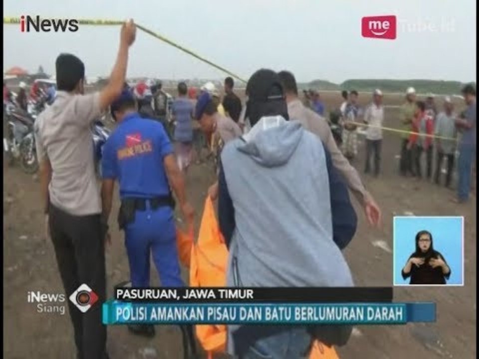 Penemuan Mayat Pria Tanpa Identitas Penuh Tusukan di Pelabuhan Pasuruan - iNews Siang 01/03