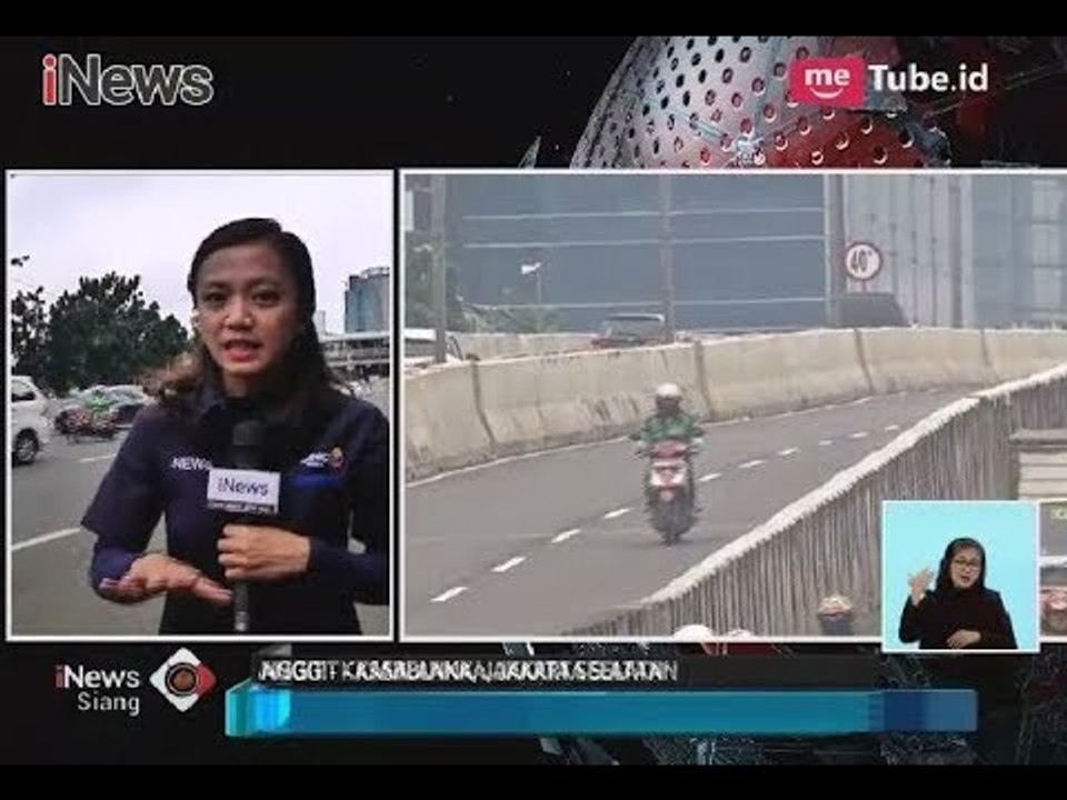 Pemotor Tak Jera Lewati Jalan Layang Non Tol Casablanca Meski Sering Dirazia - iNews Siang 28/02