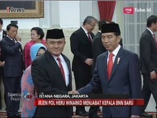 Sah!! Presiden Lantik Irjen Pol Heru Winarko sebagai Kepala BNN Part 02 - Special Report 01/03