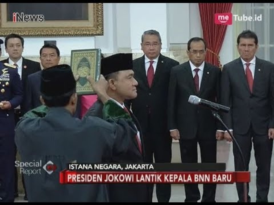 Sumpah Jabatan Irjen Heru Winarko Sang Kepala BNN Baru Part 01 - Special Report 01/03