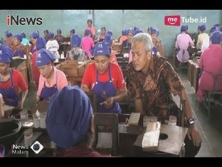 Video herunterladen: Peduli Kesejahteraan Buruh, Ganjar Pranowo Kunjungi Pabrik Rokok di Kudus - iNews Malam 01/03