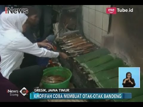 Kofifah Indar Parawansa Tinjau Produksi Otak-otak Bandeng Khas Gresik - iNews Siang 02/03