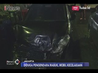 Mabuk saat Berkendara, 2 Mobil Terlibat Kecelakaan di Gambir - iNews Malam 01/03