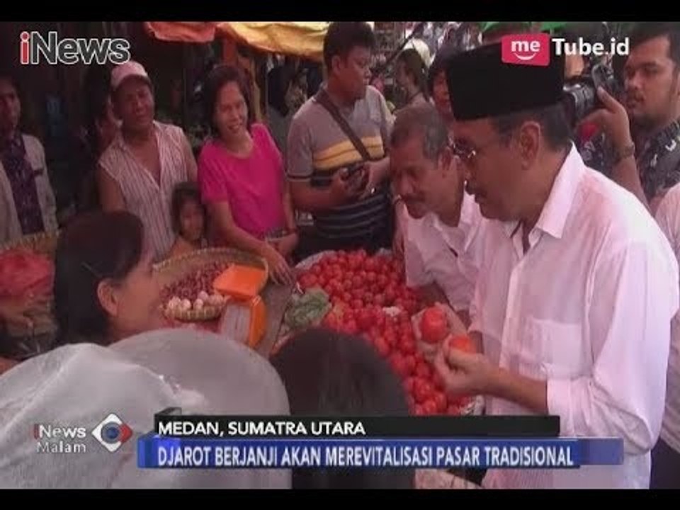 Djarot Saiful Blusukan & Berjanji Akan Revitalisasi Pasar Tradisional - iNews Malam 02/03
