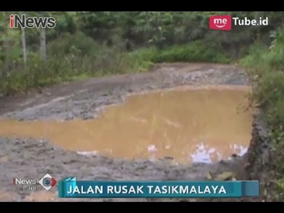 Warga Cipicung Tasikmalaya Sambut Baik Rencana Pemerintah Terkait Perbaikan Jalan - iNews Pagi 02/03