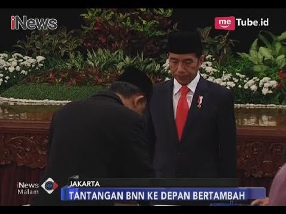 Jokowi Lantik Irjen Heru Winarko sebagai Kepala BNN Baru - iNews Malam 01/03