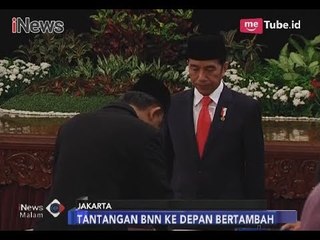 Jokowi Lantik Irjen Heru Winarko sebagai Kepala BNN Baru - iNews Malam 01/03