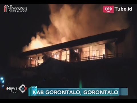 Kebakaran di Pasar Limboto Hanguskan Ratusan Lapak Pedagang - iNews Pagi 03/03