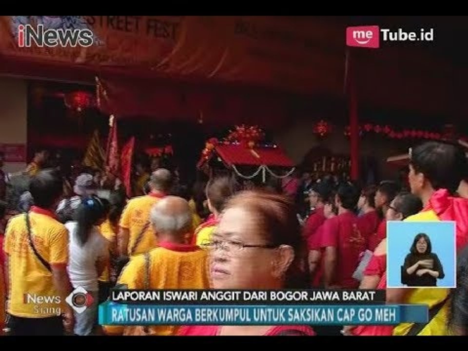 Ratusan Warga Saksikan Kemeriahan Festival Cap Go Meh 2018 di Bogor - iNews Siang 02/03