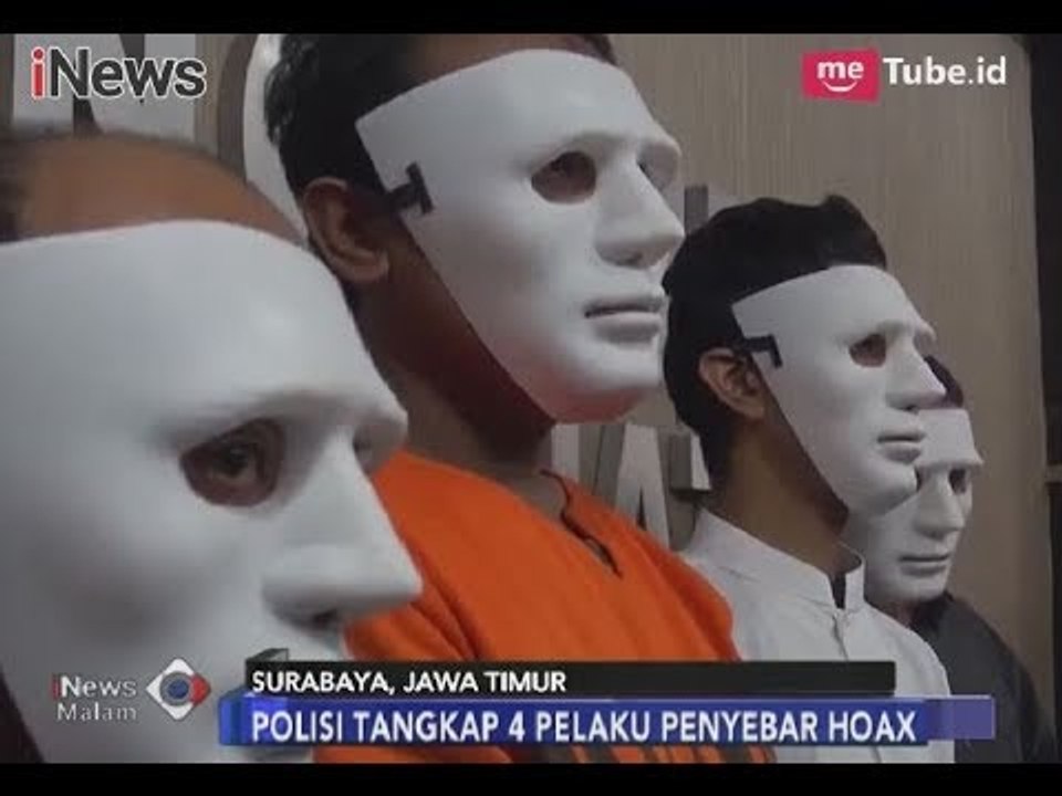 Polisi Tangkap 4 Pelaku Penyebar Hoax, 2 Tersangka Anggota Muslim Cyber Army - iNews Malam 02/03