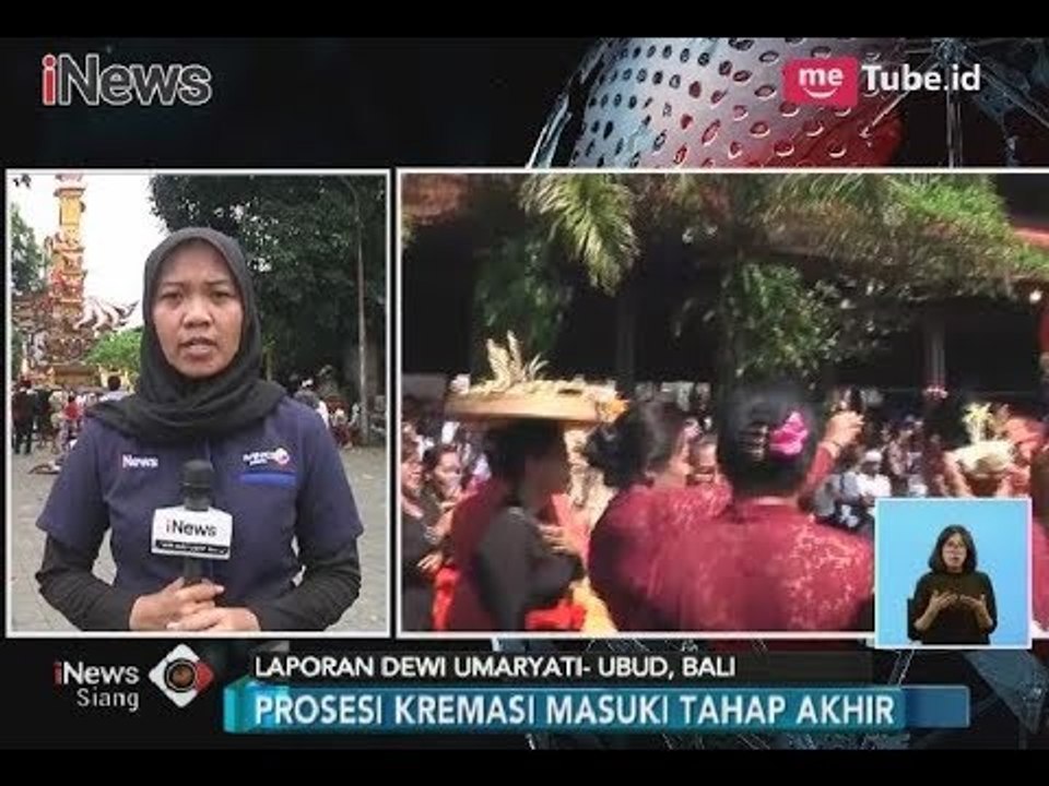 Gelar Upacara Kematian, Kremasi Niang Agung di Bali Masuki Tahap Terakhir - iNews Siang 02/03