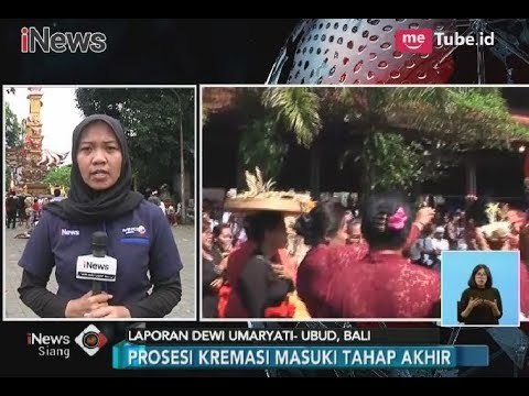 Gelar Upacara Kematian, Kremasi Niang Agung di Bali Masuki Tahap Terakhir - iNews Siang 02/03