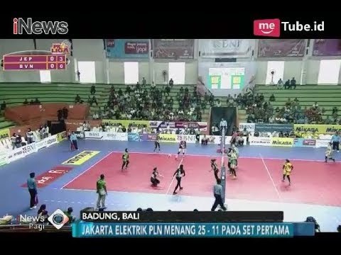 Tim Putri Jakarta Elektrik PLN Ungguli Bekasi BVN di Proliga 2018 - iNews Pagi 03/03