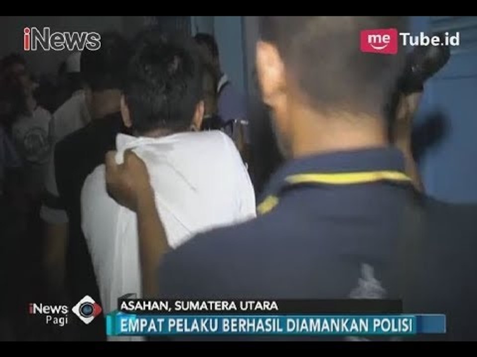 Satuan Reserse Polres Asahan Berhasil Amankan 4 Pelaku Pengedar Sabu - iNews Pagi 04/03