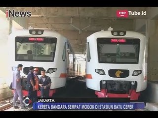 Pasca Mogok, Menteri Perhubungan Tinjau Langsung Kondisi Kereta Bandara Soetta - iNews Malam 02/03