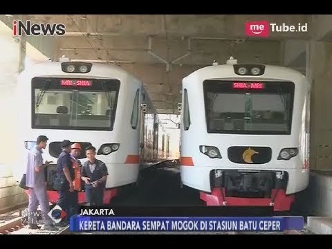 Pasca Mogok, Menteri Perhubungan Tinjau Langsung Kondisi Kereta Bandara Soetta - iNews Malam 02/03