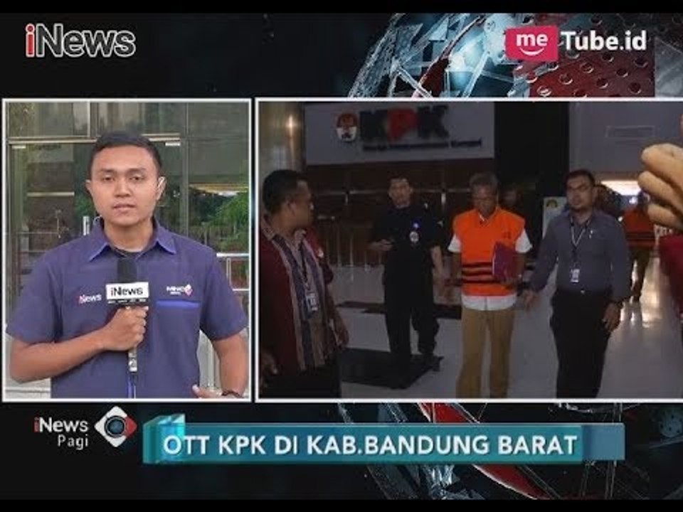 Gunakan Rompi Orange, Inilah Tiga Tersangka OTT Bandung Barat yang Diperiksa KPK - iNews Pagi 12/04