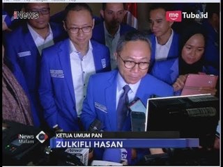 Ke Rakornas Gerindra, Zulkifli: PAN Belum Putuskan Koalisi - iNews Malam 12/04