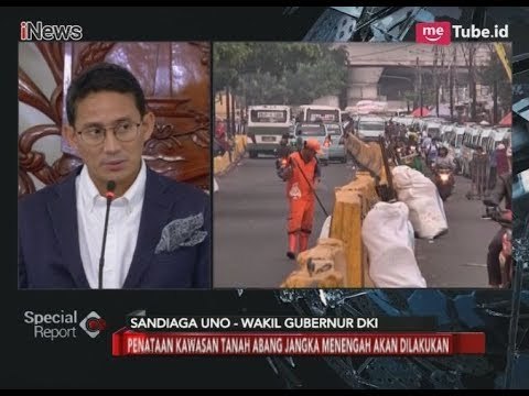 Sandiaga Uno Akan Bangun Skybridge di Tanah Abang - Special Report 06/03