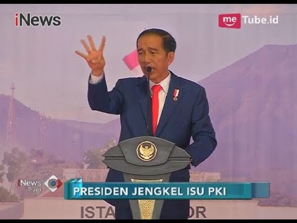Diisukan PKI Terhadap Dirinya, Jokowi Angkat Bicara - iNews Pagi 07/03