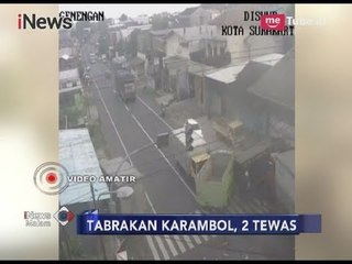 Beginilah Detik-detik Truk Tabrakan Beruntun Tewaskan 2 Orang - iNews Malam 06/03
