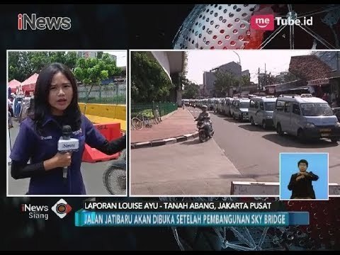 Pemprov DKI akan Bangun Sky Bridge, Jalan Jatibaru Masih Ditutup - iNews Siang 07/03
