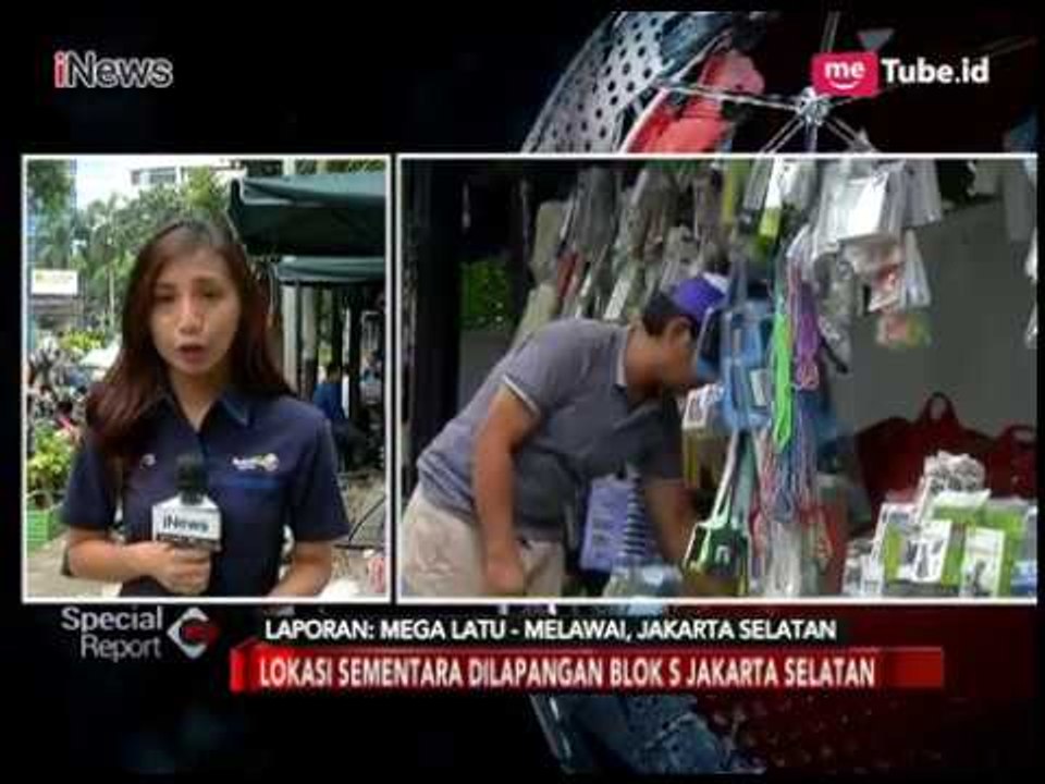 Sandiaga Perbolehkan PKL Melawai Berjualan di Trotoar - Special Report 06/03