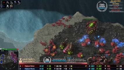 Ting Open - Nice Forcefields But There Is So Much Zerg