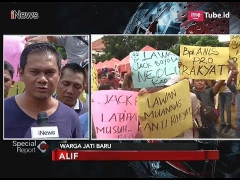Anies Disomasi Sopir Angkot dan Pedagang Tuntut Pembukaan Jalan Jatibaru - Special Report 07/03