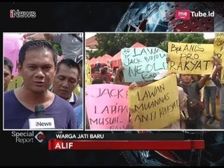 Anies Disomasi Sopir Angkot dan Pedagang Tuntut Pembukaan Jalan Jatibaru  - Special Report 07/03