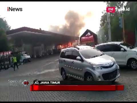 Video Amatir Kebakaran SPBU di Sidoarjo Tewaskan 1 Orang - Special Report 08/03