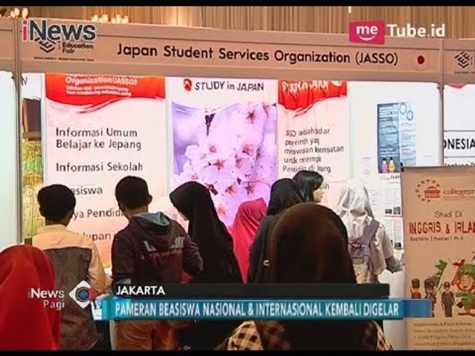 Antusias Masyarakat di Pameran Beasiswa Nasional dan Internasional - iNews Pagi 07/03