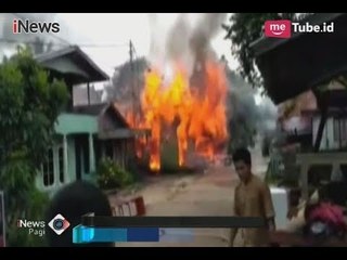Akibat Ledakan Tabung Gas, 8 Rumah Kab. Barito Utara Ludes Terbakar - iNews Pagi 08/03