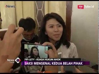 Ahok Titip Surat untuk Hakim Sidang Cerai - iNews Sore 07/03