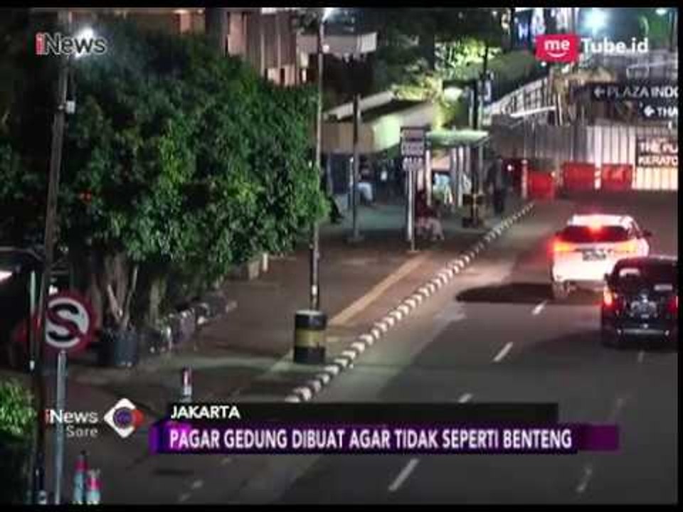 Anies Ubah Desain Pagar Gedung di Sudirman-Thamrin - iNews Sore 07/03