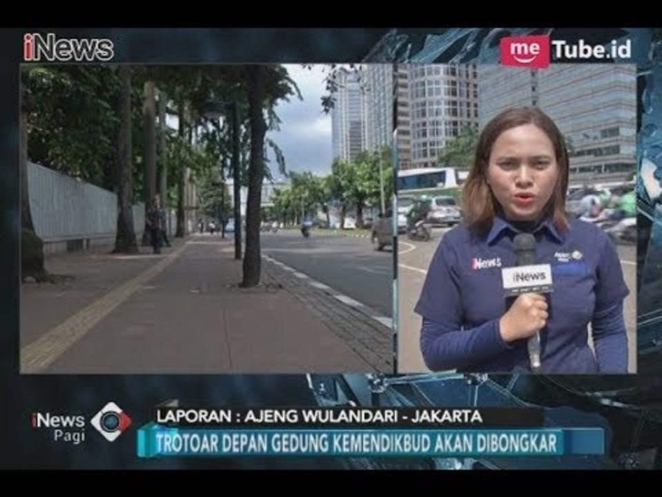 Pemprov DKI Berencana Bongkar Trotoar & Gedung Kemendikbud untuk Proyek MRT - iNews Pagi 08/03