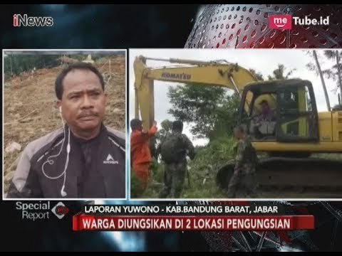 165 Tim Gabungan Cari Satu Korban Hilang Longsor di Bandung - Special Report 08/03