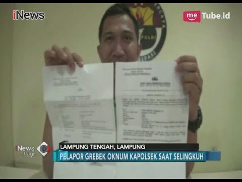 Kepergok Selingkuhi Istri Anak Buahnya, Kapolsek Ini Dilaporkan ke Polda Lampung - iNews Pagi 09/03