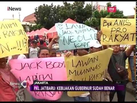 PKL Tanah Abang Dukung Anies-Sandi Tutup Jalan Jatibaru - iNews Sore 07/03