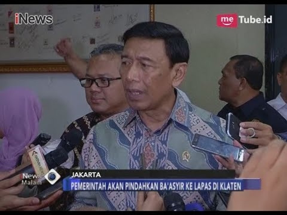 Keluarga Minta Ba'asyir Menjadi Tahanan Rumah, Ini Kata Wiranto - iNews Malam 08/03