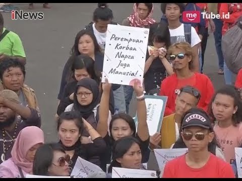 Buruh Perempuan Demo Tuntut Negara Cabut Peraturan Jam Kerja yang Berlebih - iNews Malam 0803