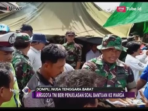 Dianggap Curang dan Sembunyikan Sembako, Warga Dompu Marahi Petugas - iNews Sore 09/03