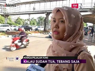 Warga Minta Penataan Trotoar Sudirman-Thamrin Jangan Tebang Pohon - iNews Sore 09/03