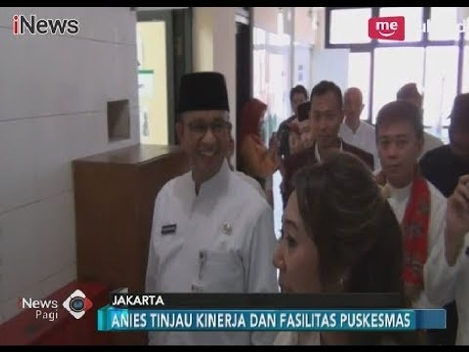 Anies Baswedan Tinjau Kinerja & Alat Kesehatan Puskesmas Setiabudi, Jaksel - iNews Pagi 10/03