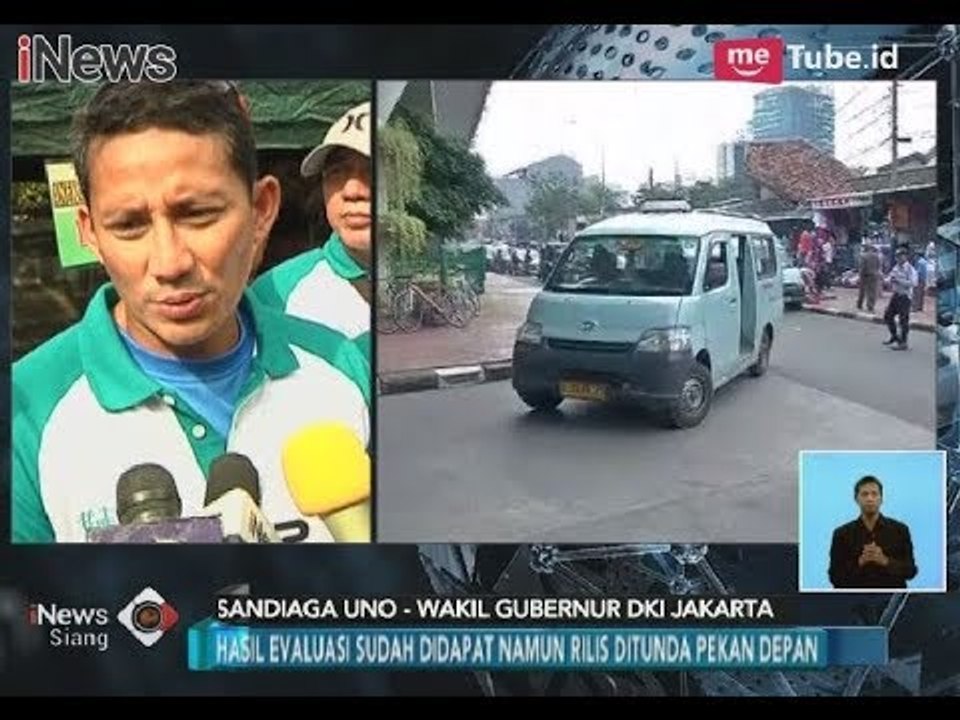 Terkait Hasil Evaluasi Penataan Tanah Abang, Sandiaga Uno Berikan Jawaban - iNews Siang 10/03