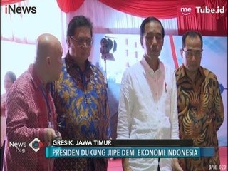 Jokowi Resmikan & Dukung JIIPE untuk Perbanyak Lapangan Pekerjaan - iNews Pagi 10/03