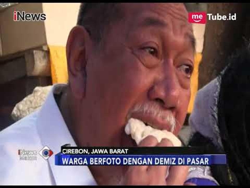 Cagub Jabar Demiz Kampanye Berkeliling Pasar di Cirebon - iNews Malam 09/03