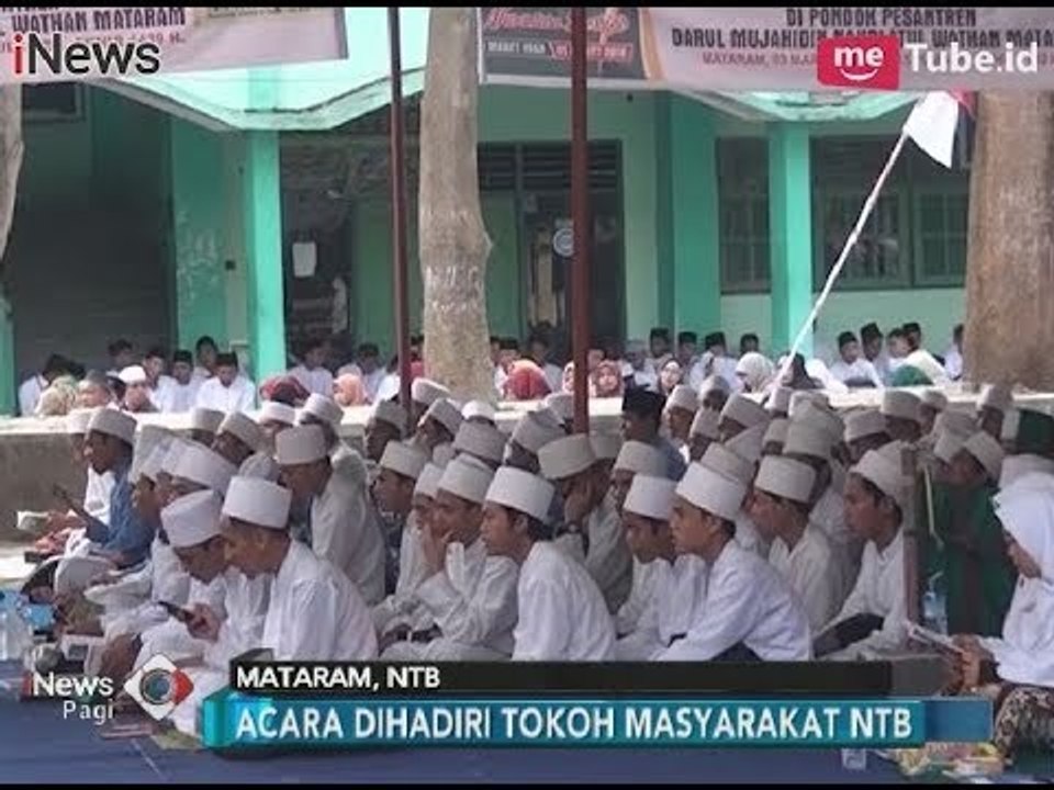Tumpah Ruah!! Ribuan Santri Nahdlatul Wathan Peringati Hari Jadi ke-65 - iNews Pagi 10/03