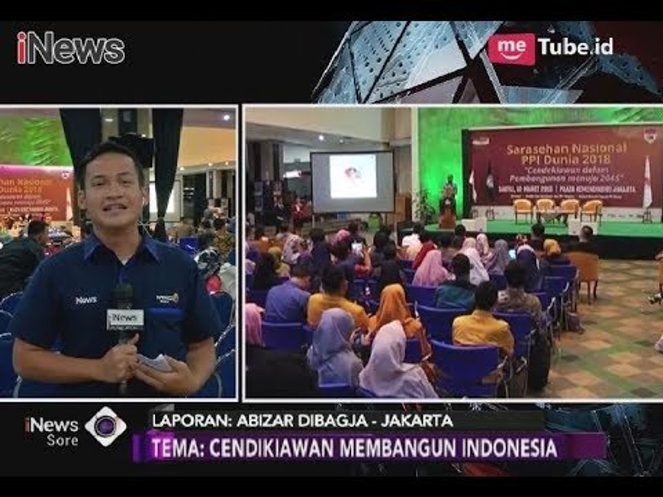 Ribuan Mahasiswa & Insan Cendekiawan Hadiri Sarasehan Nasional PPI Dunia - iNews Sore 10/03