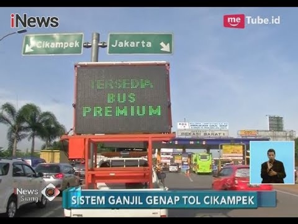 BPTJ Telah Siapkan 4 Titik Lahan Parkir untuk Penerapan Ganjil Genap - iNews Siang 11/03